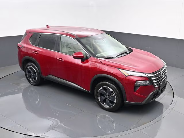 2025 Scarlet Ember Tintcoat Nissan Rogue SV AWD SUV