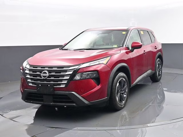 2025 Scarlet Ember Tintcoat Nissan Rogue SV AWD SUV