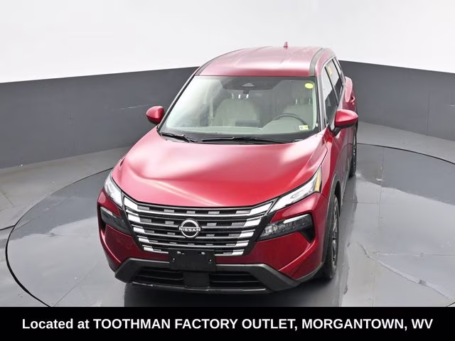 2025 Scarlet Ember Tintcoat Nissan Rogue SV AWD SUV