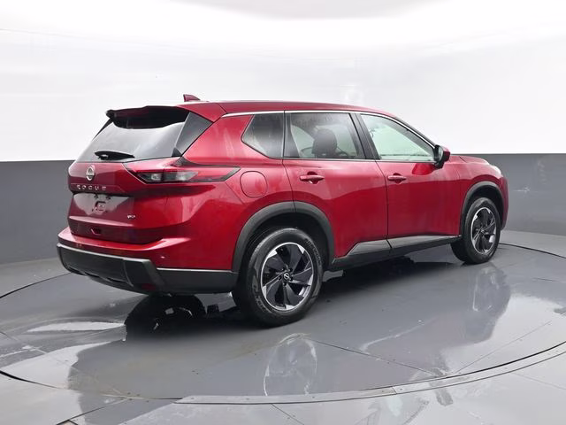 2025 Scarlet Ember Tintcoat Nissan Rogue SV AWD SUV