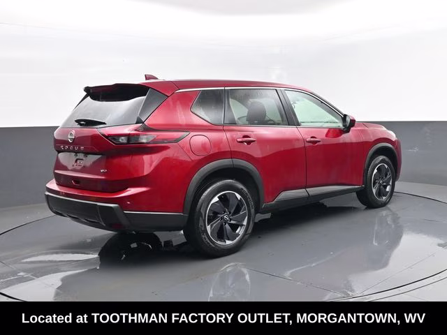 2025 Scarlet Ember Tintcoat Nissan Rogue SV AWD SUV