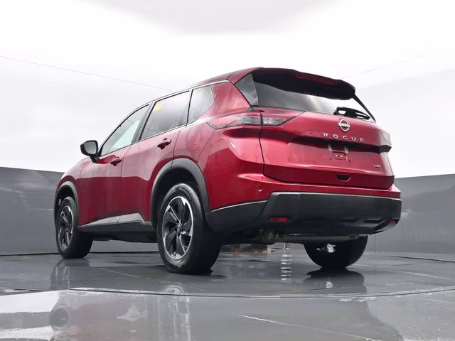 2025 Scarlet Ember Tintcoat Nissan Rogue SV AWD SUV
