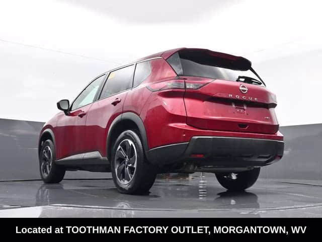 2025 Scarlet Ember Tintcoat Nissan Rogue SV AWD SUV