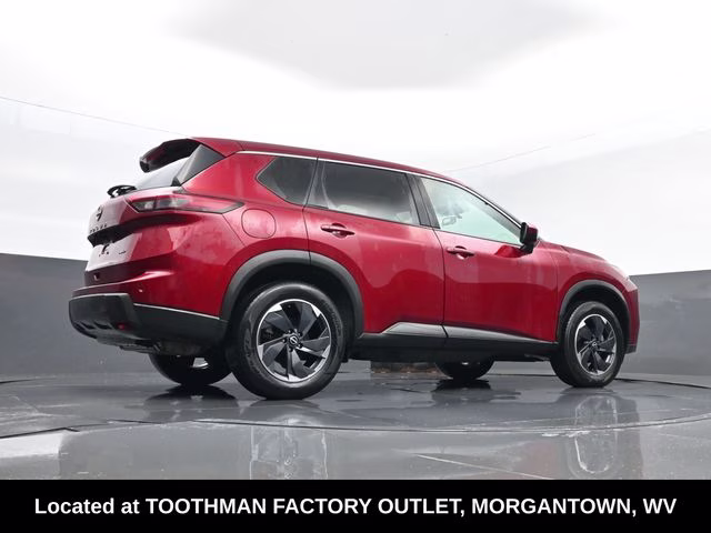 2025 Scarlet Ember Tintcoat Nissan Rogue SV AWD SUV