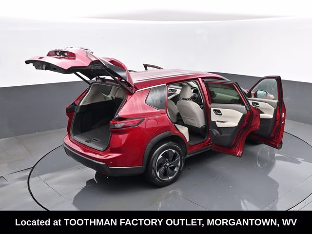 2025 Scarlet Ember Tintcoat Nissan Rogue SV AWD SUV