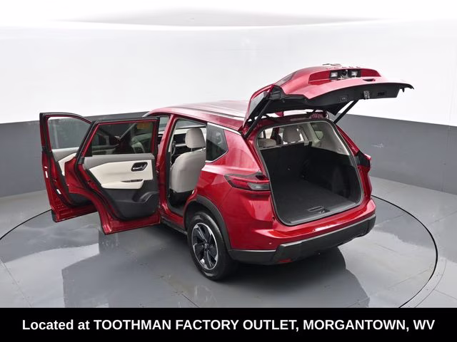 2025 Scarlet Ember Tintcoat Nissan Rogue SV AWD SUV