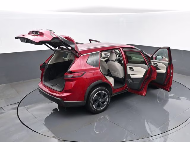 2025 Scarlet Ember Tintcoat Nissan Rogue SV AWD SUV