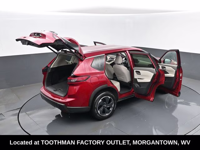 2025 Scarlet Ember Tintcoat Nissan Rogue SV AWD SUV