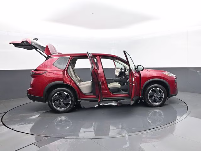 2025 Scarlet Ember Tintcoat Nissan Rogue SV AWD SUV
