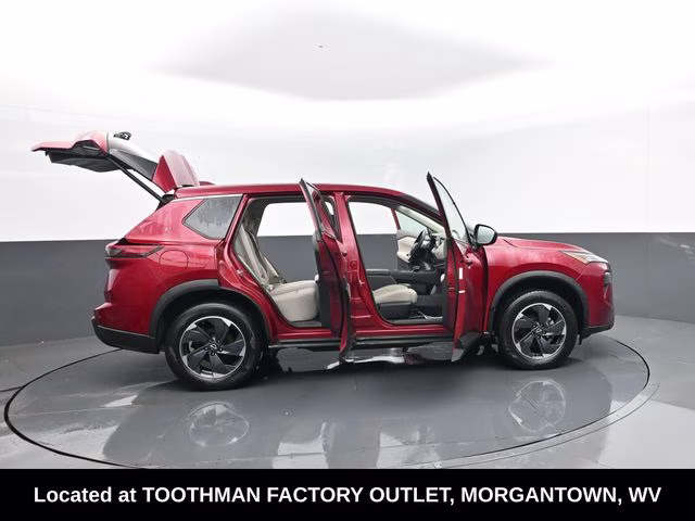2025 Scarlet Ember Tintcoat Nissan Rogue SV AWD SUV