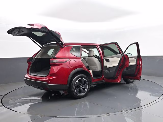 2025 Scarlet Ember Tintcoat Nissan Rogue SV AWD SUV