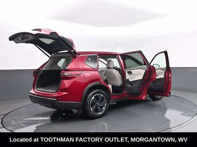 2025 Scarlet Ember Tintcoat Nissan Rogue SV AWD SUV