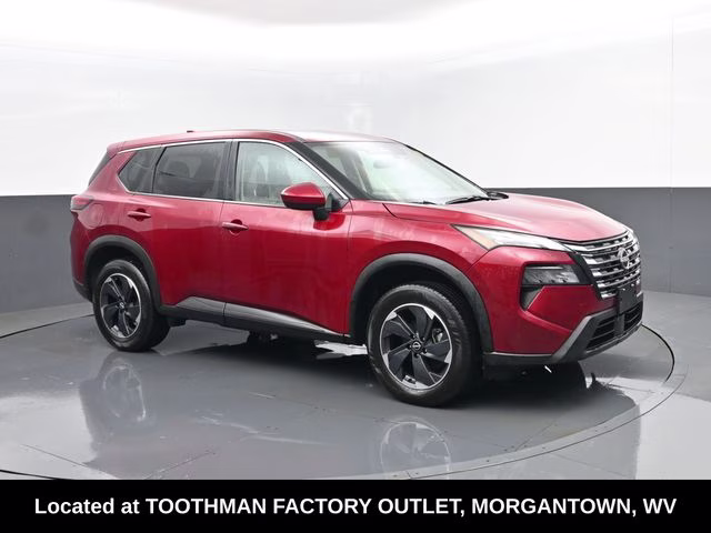 2025 Scarlet Ember Tintcoat Nissan Rogue SV AWD SUV