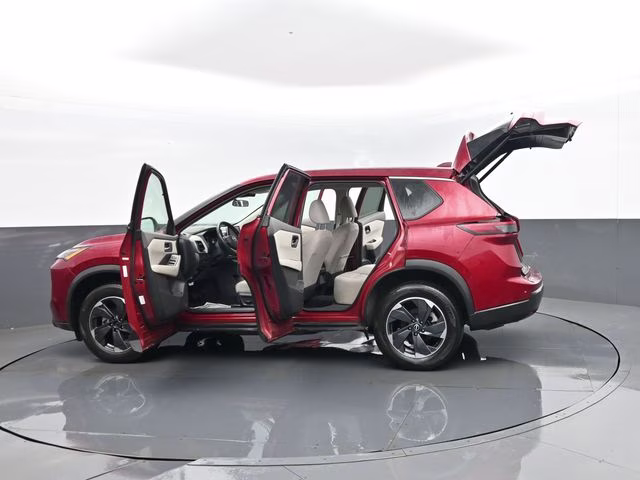 2025 Scarlet Ember Tintcoat Nissan Rogue SV AWD SUV