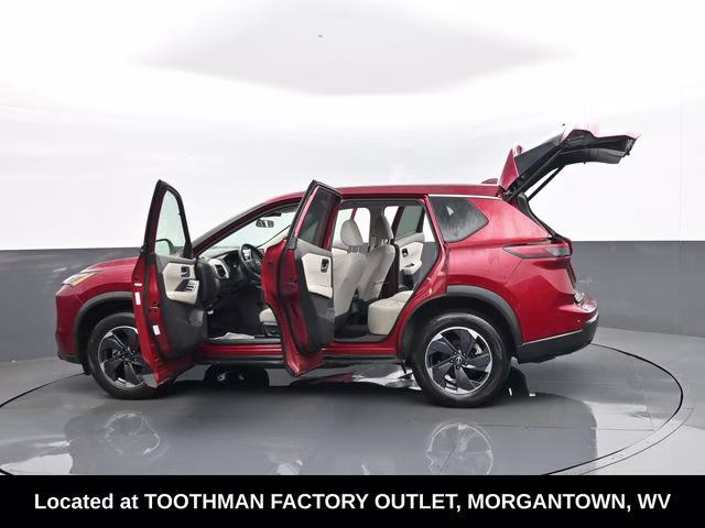 2025 Scarlet Ember Tintcoat Nissan Rogue SV AWD SUV
