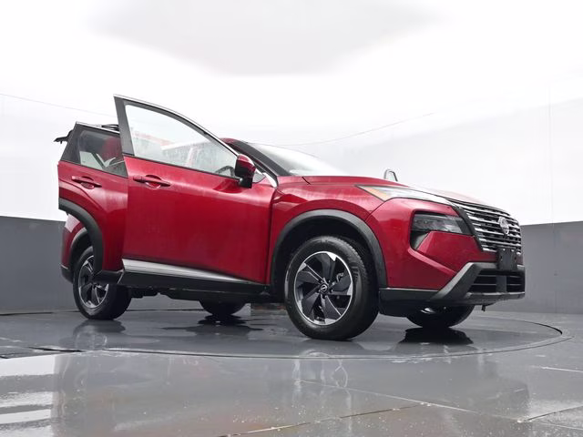 2025 Scarlet Ember Tintcoat Nissan Rogue SV AWD SUV