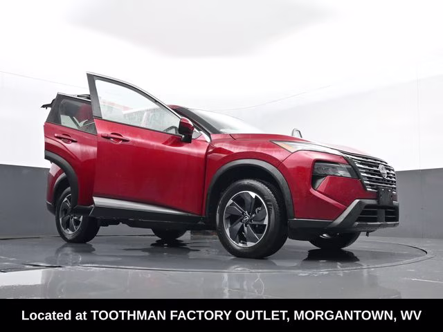 2025 Scarlet Ember Tintcoat Nissan Rogue SV AWD SUV