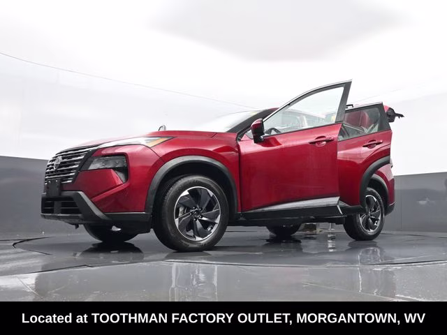 2025 Scarlet Ember Tintcoat Nissan Rogue SV AWD SUV