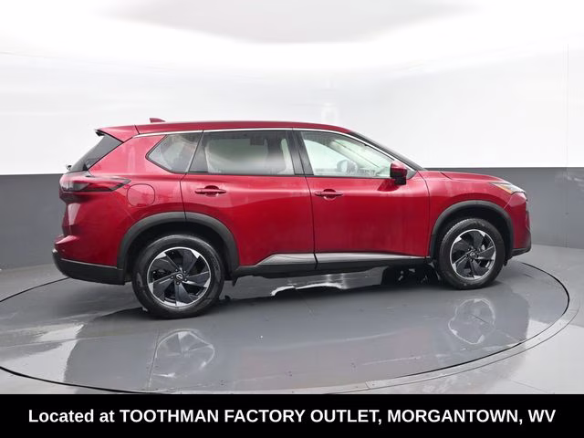 2025 Scarlet Ember Tintcoat Nissan Rogue SV AWD SUV