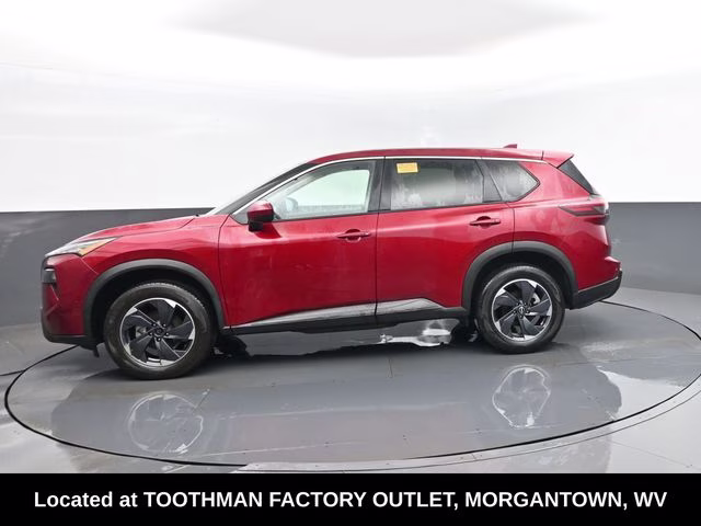 2025 Scarlet Ember Tintcoat Nissan Rogue SV AWD SUV