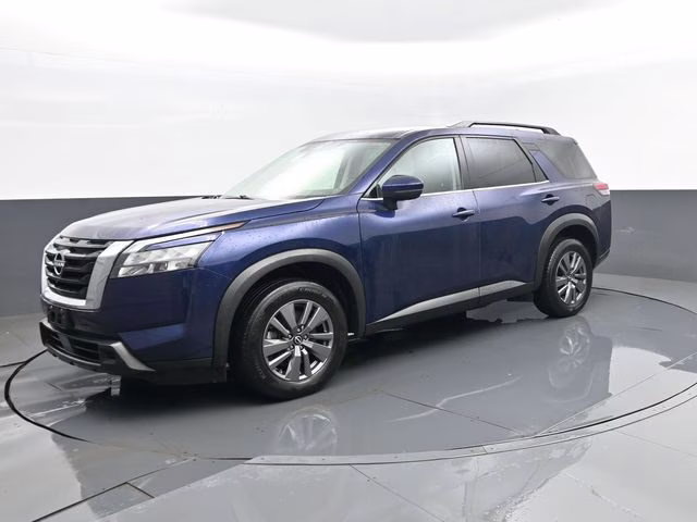 2025 Deep Ocean Blue Pearl Nissan Pathfinder SV 4X4 SUV
