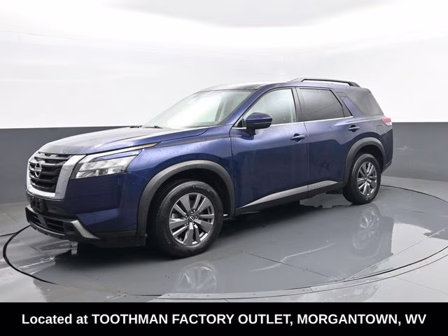 2025 Deep Ocean Blue Pearl Nissan Pathfinder SV 4X4 SUV