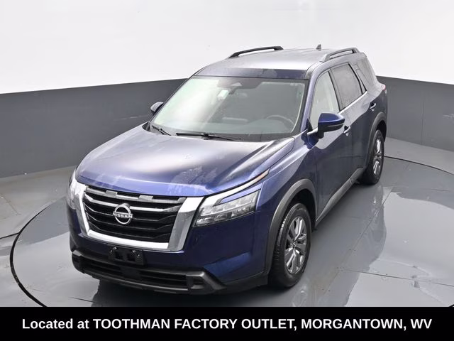 2025 Deep Ocean Blue Pearl Nissan Pathfinder SV 4X4 SUV