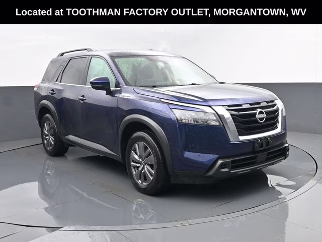 2025 Deep Ocean Blue Pearl Nissan Pathfinder SV 4X4 SUV