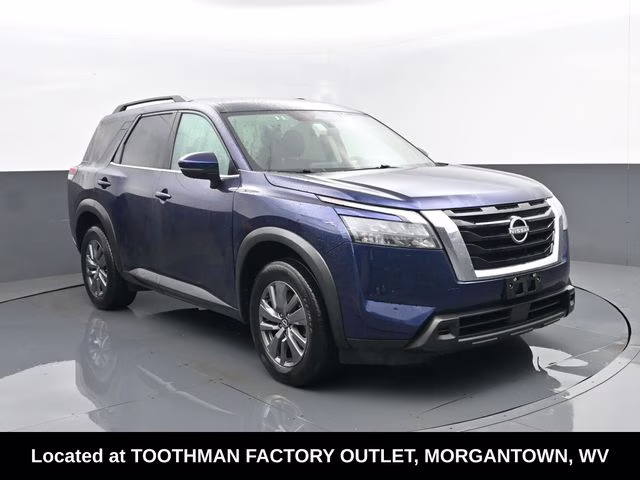 2025 Deep Ocean Blue Pearl Nissan Pathfinder SV 4X4 SUV
