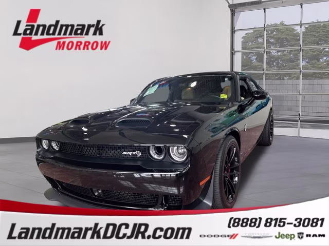 2023 Pitch Black Clearcoat Dodge Challenger SRT Hellcat Jailbreak RWD Coupe