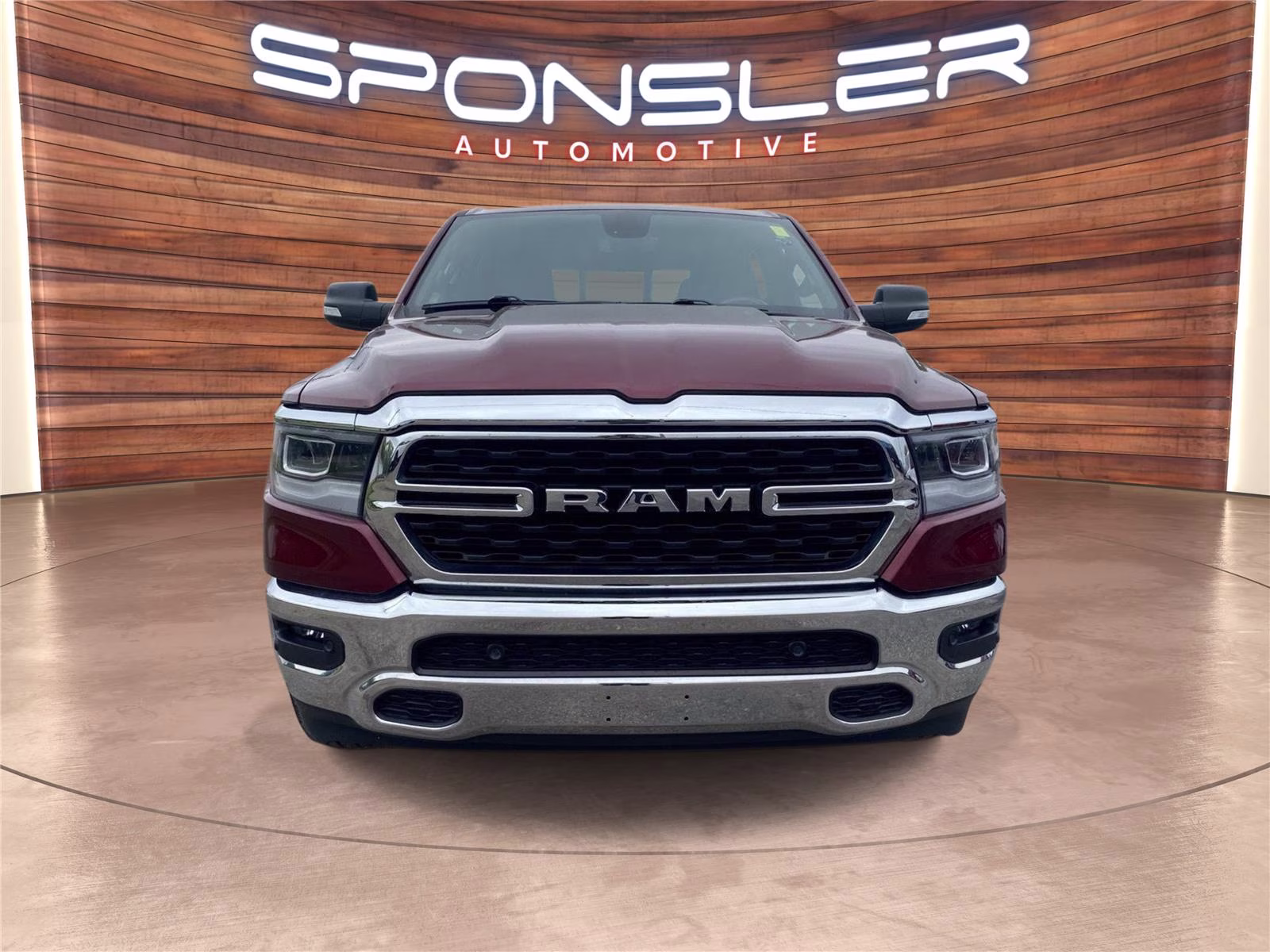 2022 Delmonico Red Pearlcoat Ram 1500 Big Horn 4X4 Truck