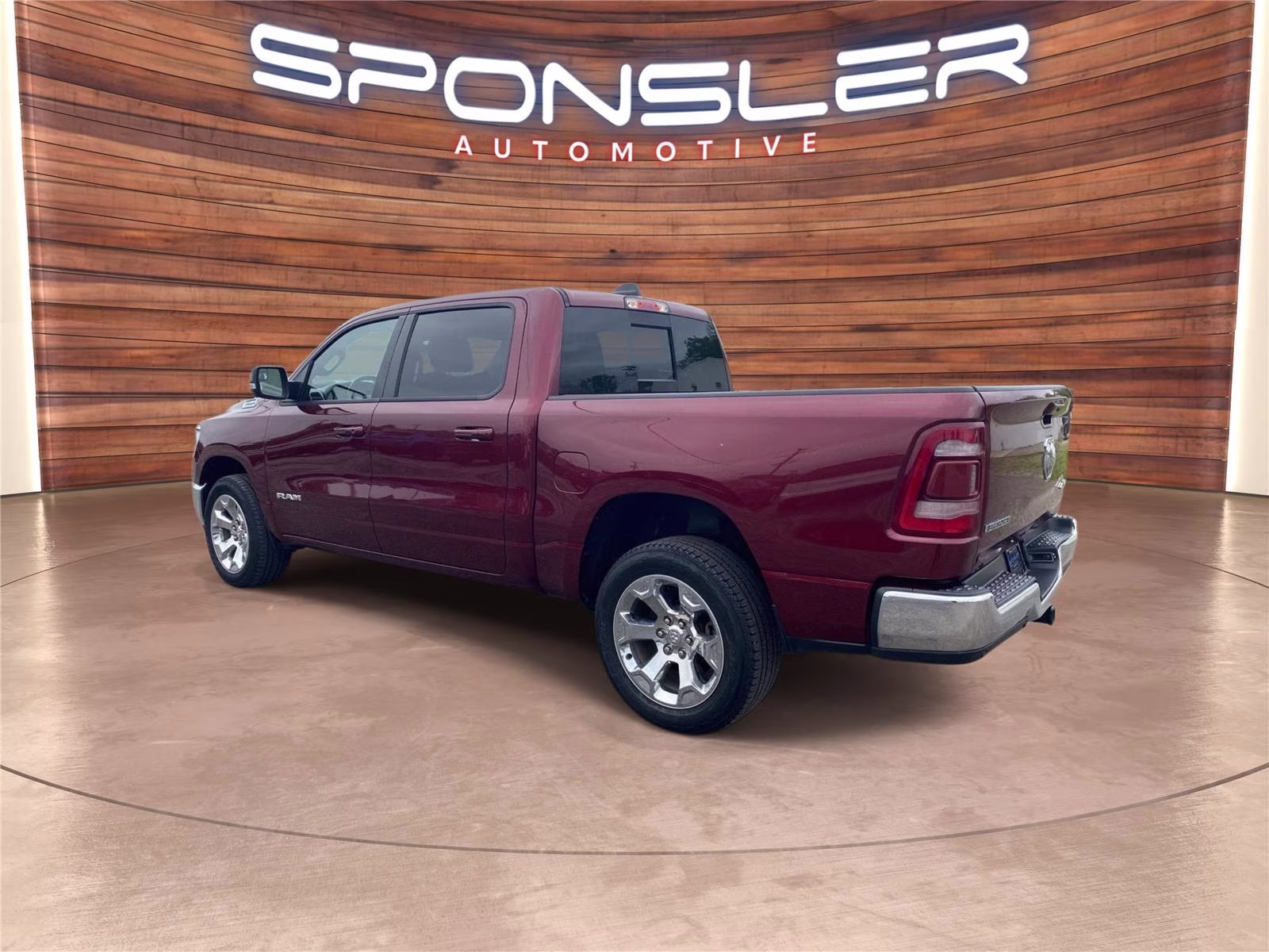 2022 Delmonico Red Pearlcoat Ram 1500 Big Horn 4X4 Truck