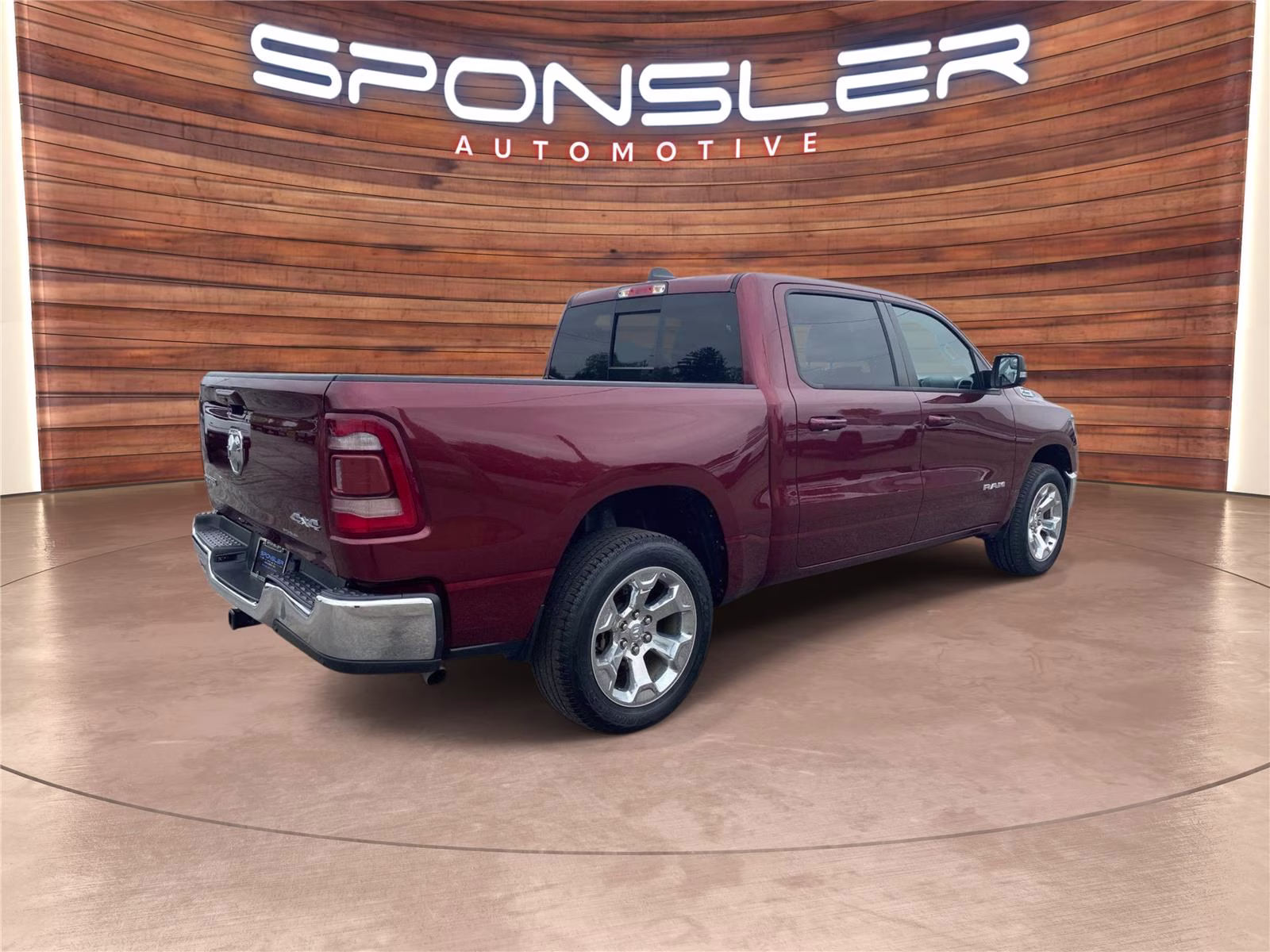 2022 Delmonico Red Pearlcoat Ram 1500 Big Horn 4X4 Truck