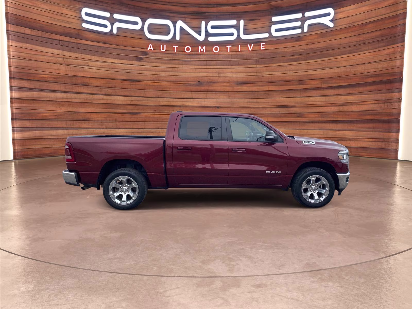2022 Delmonico Red Pearlcoat Ram 1500 Big Horn 4X4 Truck