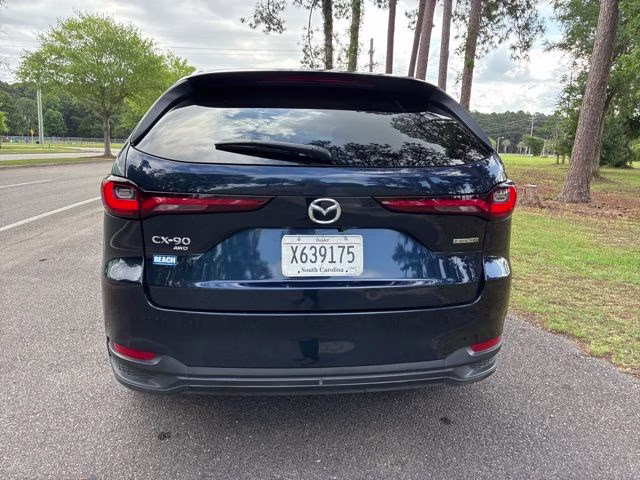 2025 Deep Crystal Blue Mica Mazda CX-90 3.3 Turbo Select AWD SUV