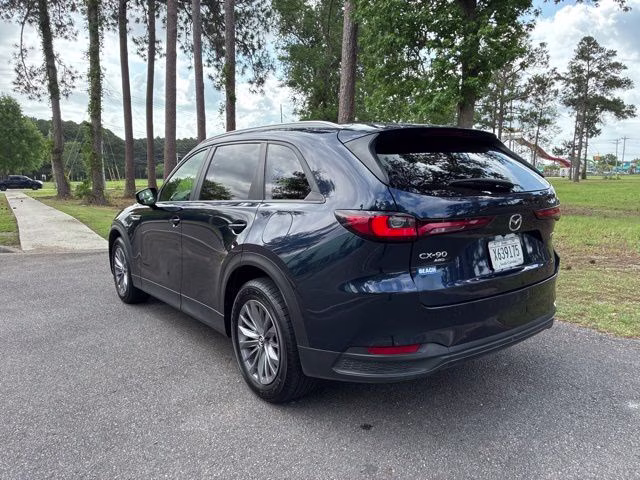 2025 Deep Crystal Blue Mica Mazda CX-90 3.3 Turbo Select AWD SUV