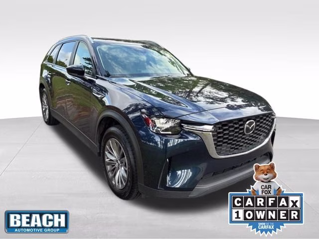 2025 Deep Crystal Blue Mica Mazda CX-90 3.3 Turbo Select AWD SUV