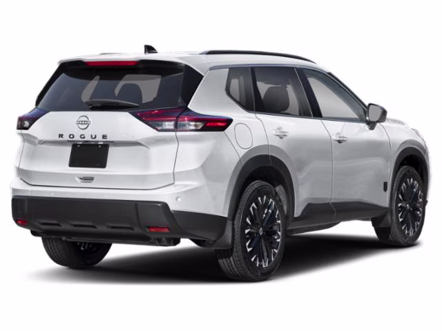 2026 Everest White Pearl Tricoat Nissan Rogue Dark Armor FWD SUV