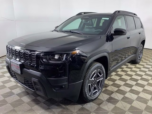 2026 Diamond Black Crystal Pearlcoat Jeep Cherokee Limited 4X4 SUV