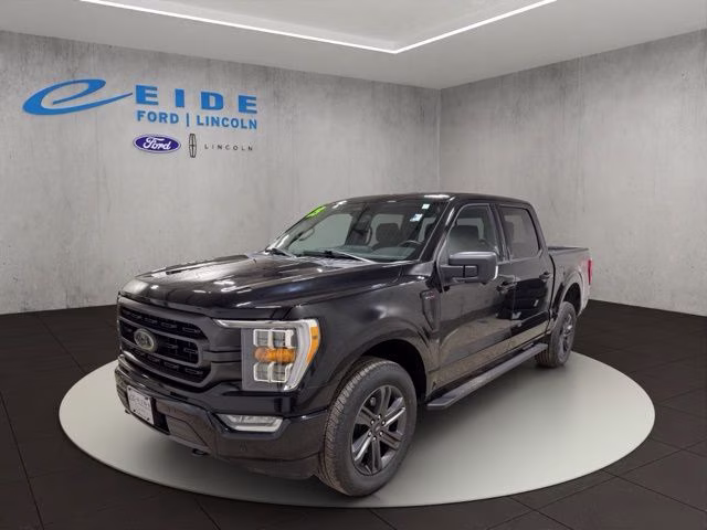 2023 Agate Black Metallic Ford F-150 XLT 4X4 Truck