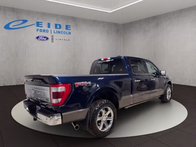 2023 Antimatter Blue Metallic Ford F-150 King Ranch 4X4 Truck