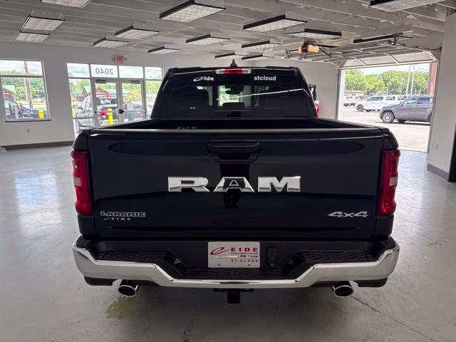 2026 Diamond Black Crystal Pearlcoat Ram 1500 Laramie 4X4 Truck