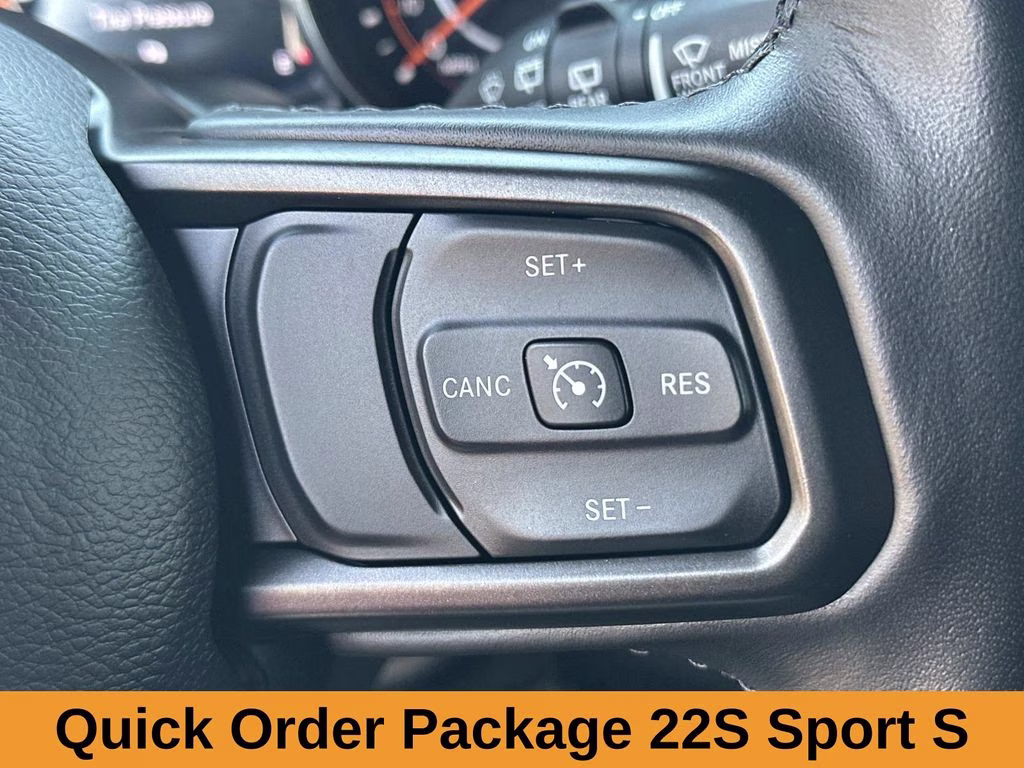 2022 Black Clearcoat Jeep Wrangler Unlimited Sport S W/ SKY ONE TOUCH 4X4 SUV