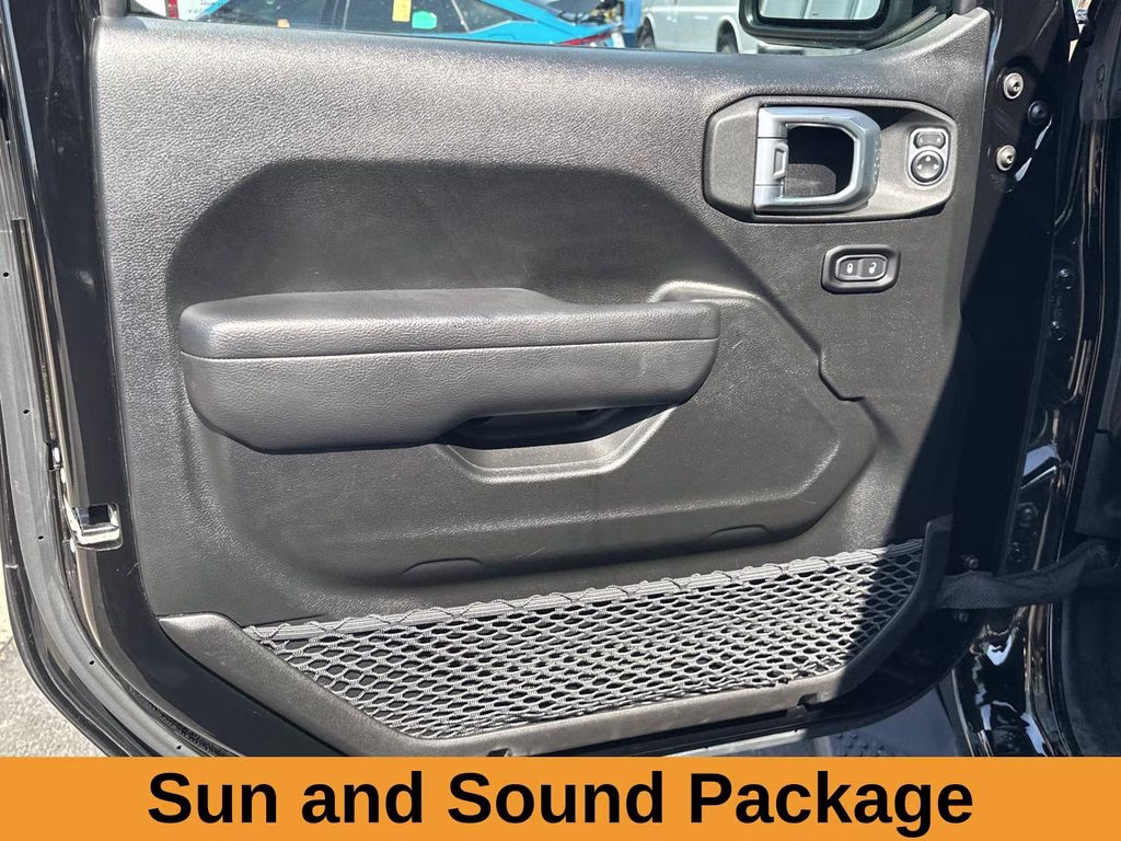 2022 Black Clearcoat Jeep Wrangler Unlimited Sport S W/ SKY ONE TOUCH 4X4 SUV