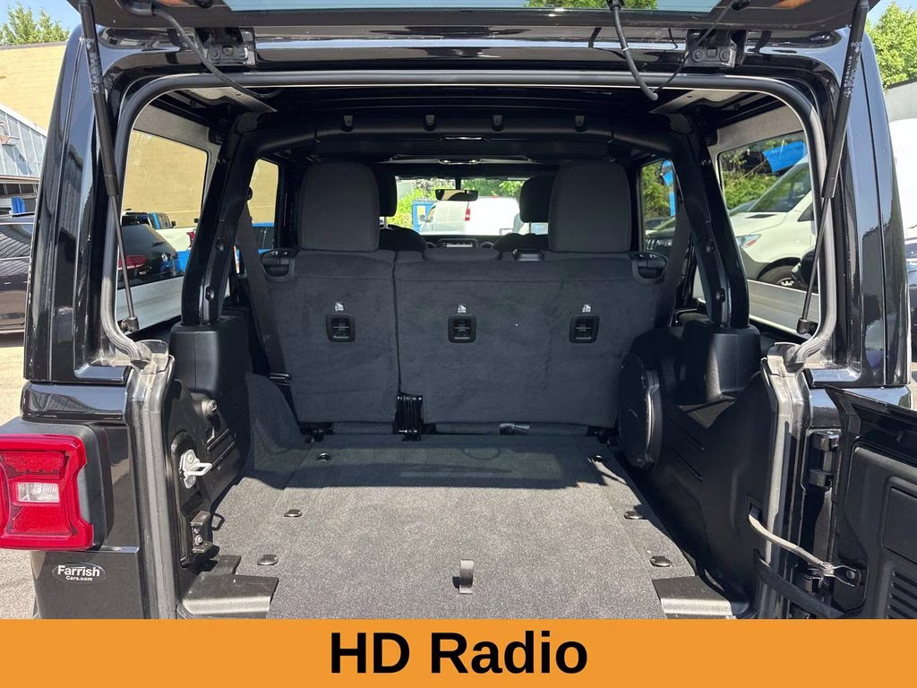 2022 Black Clearcoat Jeep Wrangler Unlimited Sport S W/ SKY ONE TOUCH 4X4 SUV