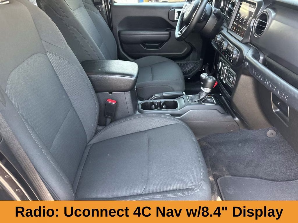 2022 Black Clearcoat Jeep Wrangler Unlimited Sport S W/ SKY ONE TOUCH 4X4 SUV