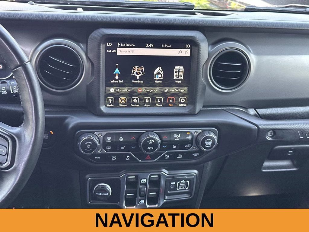 2022 Black Clearcoat Jeep Wrangler Unlimited Sport S W/ SKY ONE TOUCH 4X4 SUV