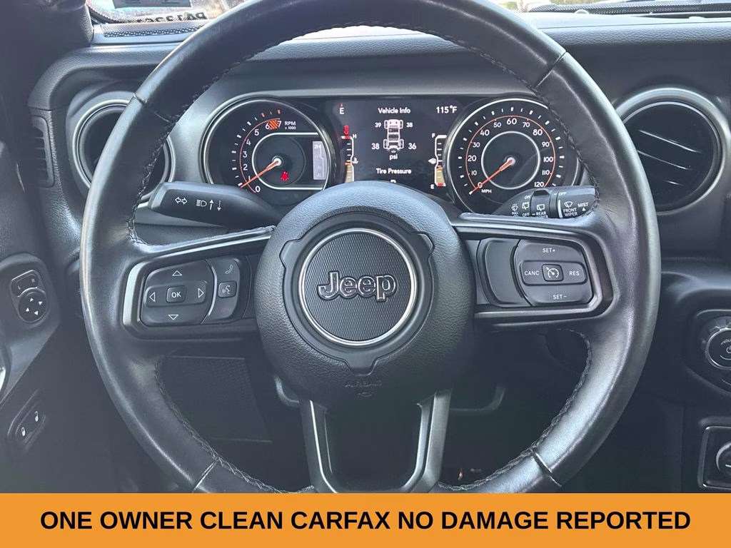2022 Black Clearcoat Jeep Wrangler Unlimited Sport S W/ SKY ONE TOUCH 4X4 SUV