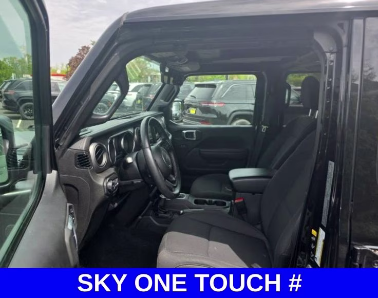 2022 Black Clearcoat Jeep Wrangler Unlimited Sport S 4X4 SUV