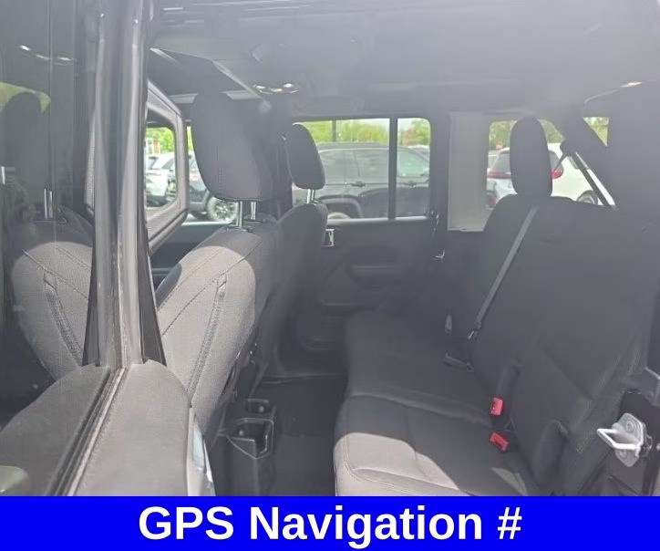 2022 Black Clearcoat Jeep Wrangler Unlimited Sport S 4X4 SUV